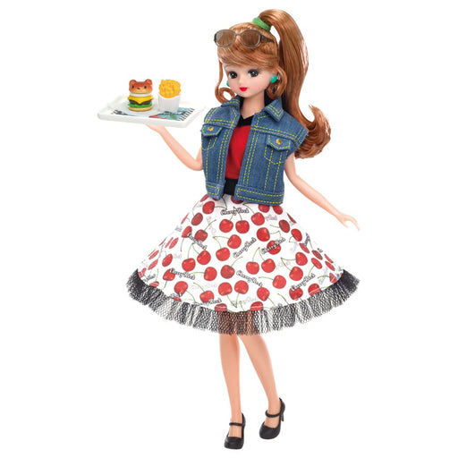 Takara Tomy Licca-Chan Doll #Licca #Rockabilly Cherry Dress Up Doll Pretend Play Toy Age 3 And Up Passed Toy Safety Standards St Mark Certified Licca Takara Tomy- Japan Figure Store - #1 Bring To You The Best Japanese Goods