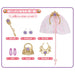 TAKARA TOMY Licca Doll Dream Fantasy Magical Ribbon Flower Dress- Japan Figure Store - #1 Bring To You The Best Japanese Goods