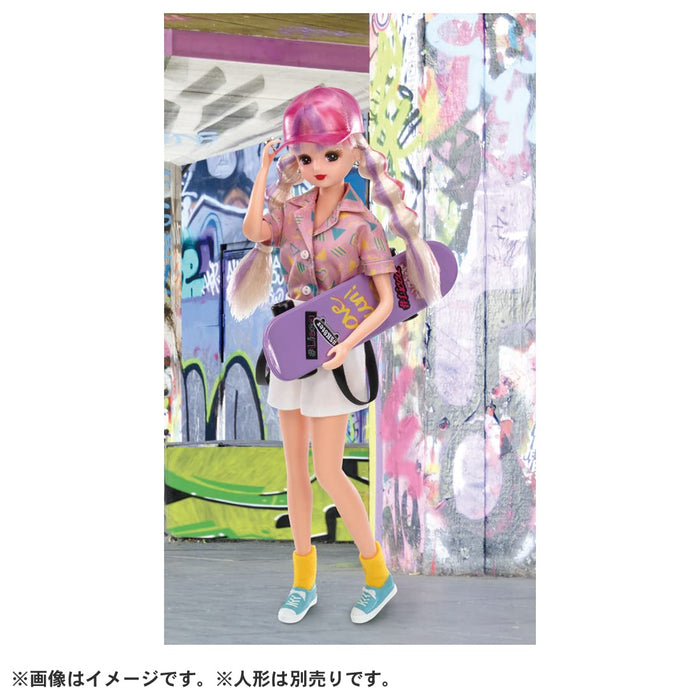 Takara Tomy Licca-Chan Dress #Licca #Skateboard Street Wear Dress-Up Doll Play Toy 3 Years Old And Up Passed Toy Safety Standards St Mark Certified Licca Takara Tomy- Japan Figure Store - #1 Bring To You The Best Japanese Goods