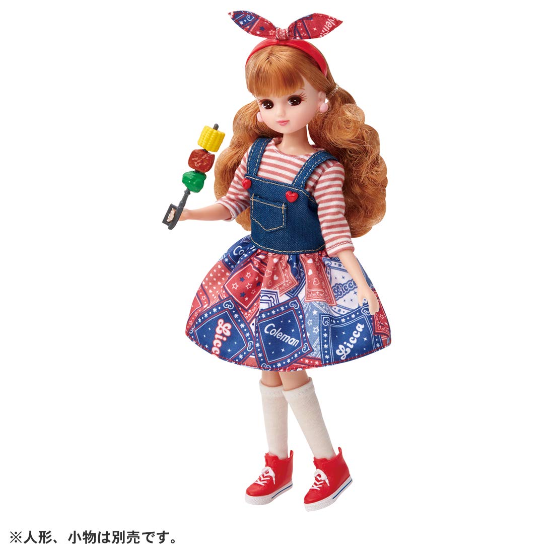 TAKARA TOMY Licca Doll Girly Picnic Clothes Set- Japan Figure Store - #1 Bring To You The Best Japanese Goods