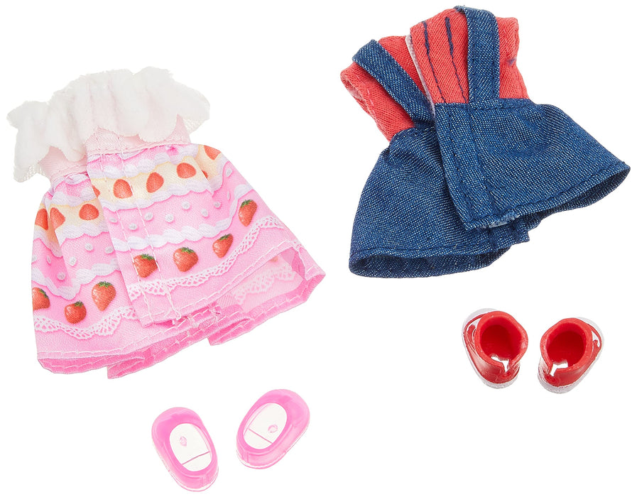 TAKARA TOMY Licca Doll Miki-Chan & Maki-Chan Dress Set Sweets Princess And Picnic Girl- Japan Figure Store - #1 Bring To You The Best Japanese Goods