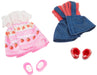 TAKARA TOMY Licca Doll Miki-Chan & Maki-Chan Dress Set Sweets Princess And Picnic Girl- Japan Figure Store - #1 Bring To You The Best Japanese Goods