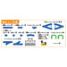 Takara Tomy Pla-Rail Make 10 Layouts! Basic Rail Set Japanese Plastic Railways- Japan Figure Store - #1 Bring To You The Best Japanese Goods