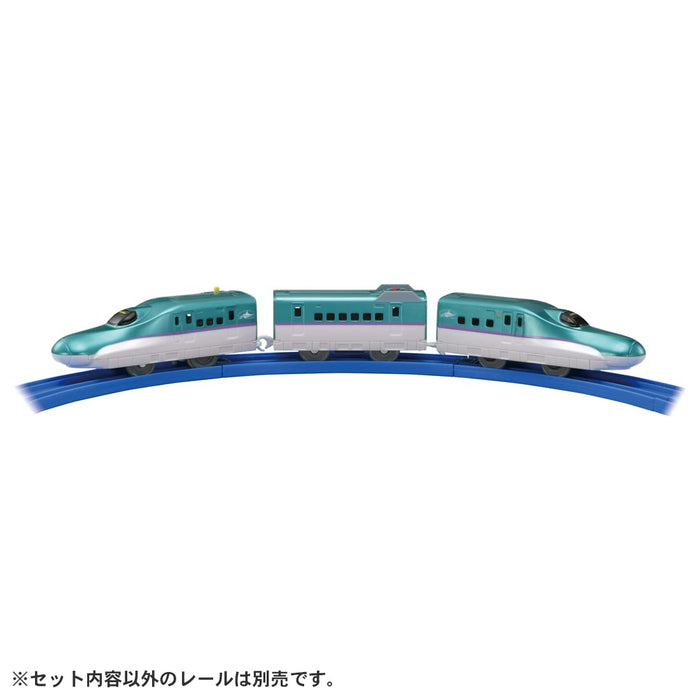 Takara Tomy Pla-Rail S-40 Let's Go Round Trip With Rails E5 Series Bullet Train Hayabusa 3D Train- Japan Figure Store - #1 Bring To You The Best Japanese Goods