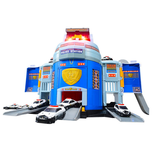 Takara Tomy Tomica World Dx Police Station Japanese Police Station Plastic Models- Japan Figure Store - #1 Bring To You The Best Japanese Goods