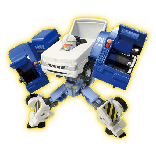 Takara Tomy Tomica JB07 Toyota Dyna Mini Cleaning Car Toy Ages 3+ Safety Certified- Japan Figure Store - #1 Bring To You The Best Japanese Goods