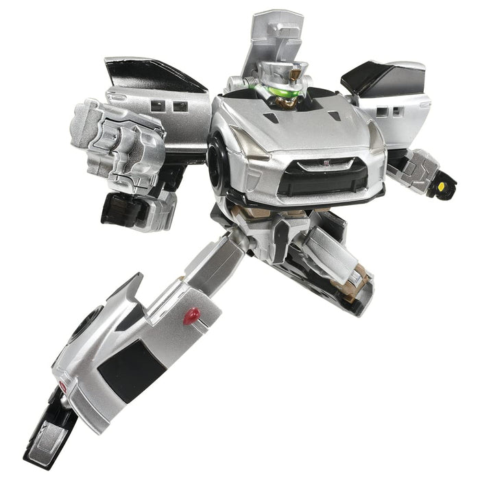 TAKARA TOMY Tomica Heroes Tomica Jobraver Jb11 Police Braver Eternal Nissan Gt-R Unmarked Patrol Car- Japan Figure Store - #1 Bring To You The Best Japanese Goods