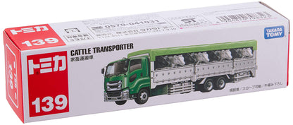 Takara Tomy Tomica Long 139 Livestock Transporter Japanese Plastic Non-Scale Trucks- Japan Figure Store - #1 Bring To You The Best Japanese Goods