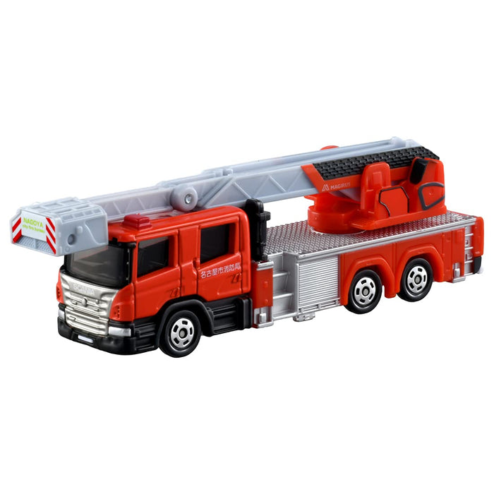 TAKARA TOMY Tomica Long Type Nagoya City Fire Bureau Ladder Fire Truck- Japan Figure Store - #1 Bring To You The Best Japanese Goods