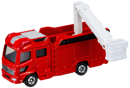 Takara Tomy Tomica 119 Morita Fire Fighting Mvf W/13m Boom 879763 1/90 Scale Fire Truck- Japan Figure Store - #1 Bring To You The Best Japanese Goods