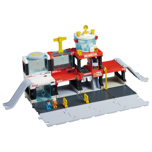 Takara Tomy Tomica Tomica Town Dispatch! Fire! Rescue Base Mini Car Toy 3 Years Old And Up Passed Toy Safety Standards St Mark Certified Tomica Takara Tomy- Japan Figure Store - #1 Bring To You The Best Japanese Goods