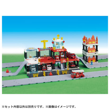 Takara Tomy Tomica Tomica Town Dispatch! Fire! Rescue Base Mini Car Toy 3 Years Old And Up Passed Toy Safety Standards St Mark Certified Tomica Takara Tomy- Japan Figure Store - #1 Bring To You The Best Japanese Goods