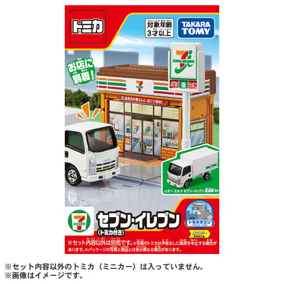 TAKARA TOMY Tomica World Tomica Town Seven Eleven W/ Tomica- Japan Figure Store - #1 Bring To You The Best Japanese Goods