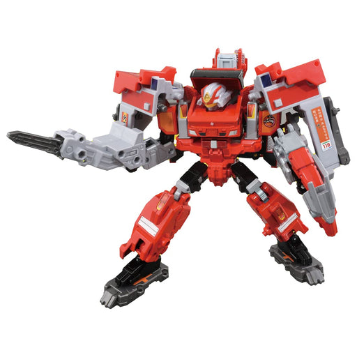 Takara Tomy Tomica Job Labor Gigant Fire Braver Fire Station Armor Dx Set 3+- Japan Figure Store - #1 Bring To You The Best Japanese Goods