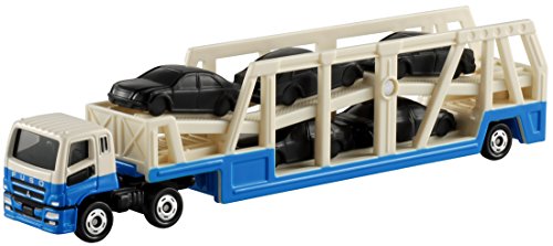 Takara Tomy Tomica Long Type No.131 Mitsubishi Fuso Super Great Transporter- Japan Figure Store - #1 Bring To You The Best Japanese Goods
