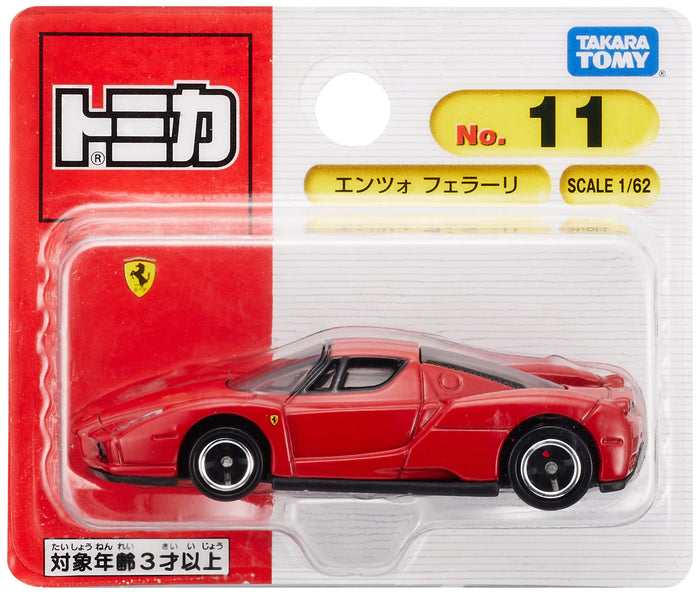 Takara Tomy No.11 Enzo Ferrari Tomica Mini Car Toy Ideal for Kids Age 3+- Japan Figure Store - #1 Bring To You The Best Japanese Goods