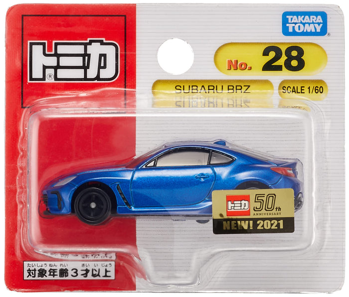 Takara Tomy Tomica No.28 Subaru Brz Mini Car Toy - Age 3+- Japan Figure Store - #1 Bring To You The Best Japanese Goods