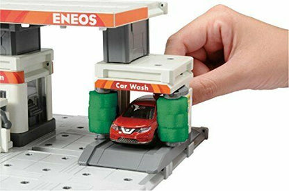 Takara Tomy Tomica Town Build City Gas Station Stand Eneos- Japan Figure Store - #1 Bring To You The Best Japanese Goods