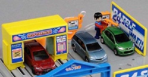 Takara Tomy Tomica Town Car Wash F/s- Japan Figure Store - #1 Bring To You The Best Japanese Goods