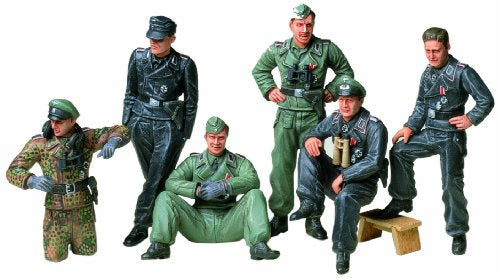 Tamiya 1/35 German Tank Crew At Rest Model Kit - Japan Figure