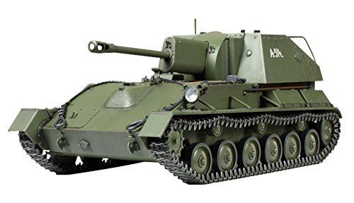 Tamiya 1/35 Russian Self-propelled Gun Su-76m Model Kit - Japan Figure