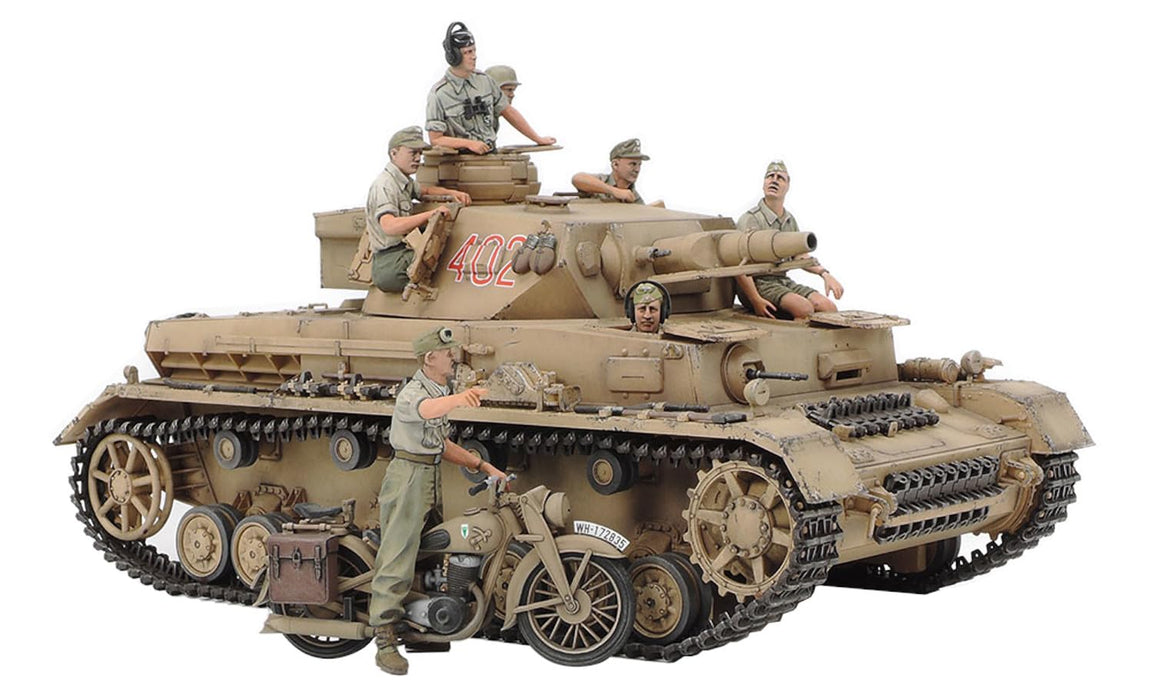Tamiya 1/35 Panzer IV F Type Bike Set 25208- Japan Figure Store - #1 Bring To You The Best Japanese Goods