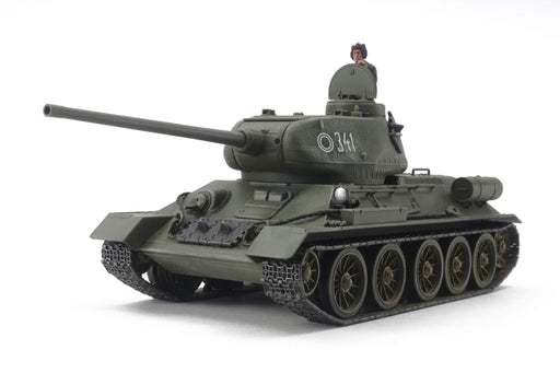 TAMIYA 1/48 Russian Medium Tank T34-85 Plastic Model- Japan Figure Store - #1 Bring To You The Best Japanese Goods
