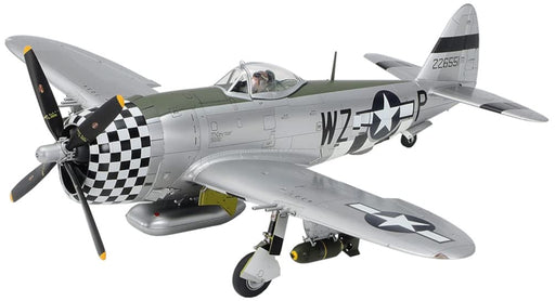 Tamiya 1/48 Republic P-47D Thunderbolt Bubble Top & Small 4Wd Vehicle Set Japan Plastic Model 25214- Japan Figure Store - #1 Bring To You The Best Japanese Goods