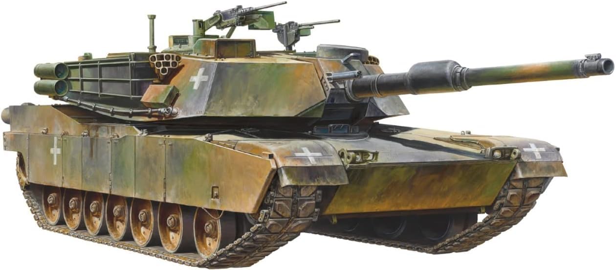 Tamiya 25216 1/35 M1A1 Abrams Tank Plastic Model - Japan Limited Product Ukraine- Japan Figure Store - #1 Bring To You The Best Japanese Goods