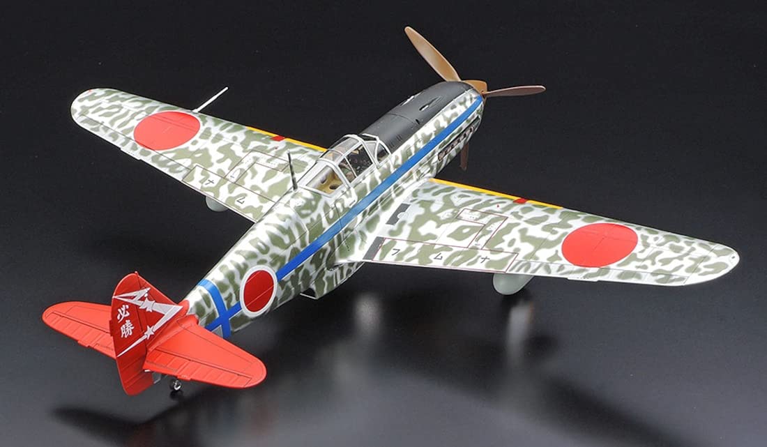 TAMIYA 1/48 Kawasaki Ki-61-Id Hien Tony Silver Color Plated W/Camo Decals Plastic Model- Japan Figure Store - #1 Bring To You The Best Japanese Goods