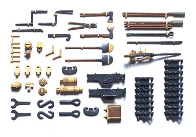 TAMIYA 35185 German Pz.Kpfw Iv On-Vehicle Equipment Set 1/35 Scale Kit- Japan Figure Store - #1 Bring To You The Best Japanese Goods