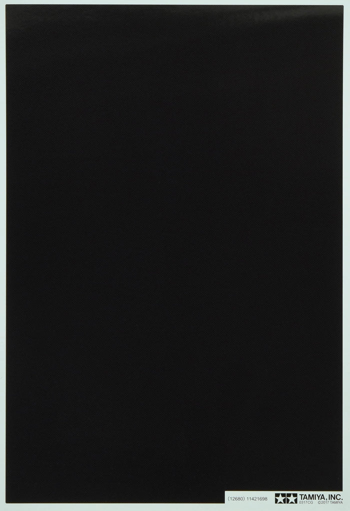 TAMIYA 12680 Carbon Pattern Decal Set Plain Weave/Extra Fine- Japan Figure Store - #1 Bring To You The Best Japanese Goods