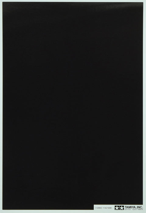 TAMIYA 12680 Carbon Pattern Decal Set Plain Weave/Extra Fine- Japan Figure Store - #1 Bring To You The Best Japanese Goods