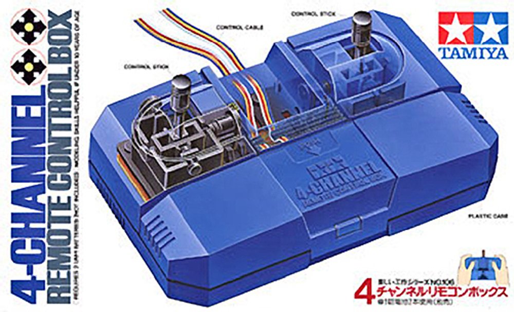 TAMIYA 70106 4-Channel Remote Control Box- Japan Figure Store - #1 Bring To You The Best Japanese Goods