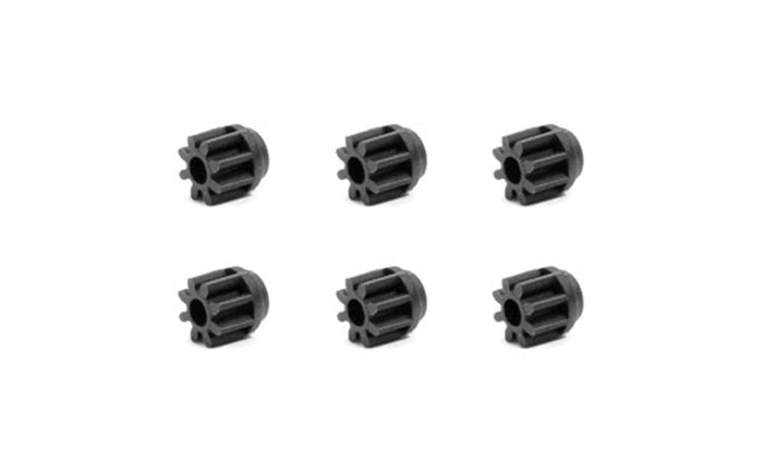 TAMIYA 15453 Mini 4Wd Carbon Reinforced 8T Pinion Gears 6 Pcs- Japan Figure Store - #1 Bring To You The Best Japanese Goods