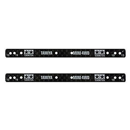 TAMIYA 15497 Mini 4Wd Carbon Reinforcing Plate For 13/19Mm Roller 1.5Mm- Japan Figure Store - #1 Bring To You The Best Japanese Goods