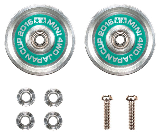TAMIYA 95095 Mini 4Wd Hg 19Mm Aluminum Ball-Race Rollers Ringless J-Cup 2016- Japan Figure Store - #1 Bring To You The Best Japanese Goods