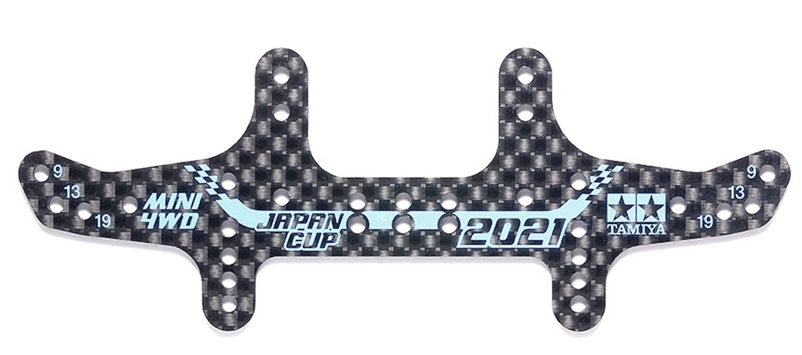 TAMIYA Mini 4Wd Hg Carbon Rear Multi Roller Setting Stay 1.5Mm J-Cup 2021- Japan Figure Store - #1 Bring To You The Best Japanese Goods