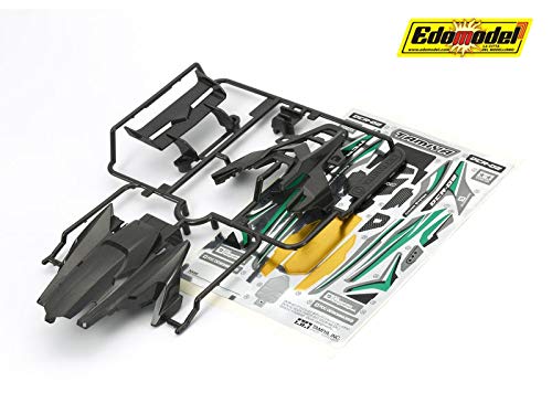 TAMIYA Mini 4Wd 95431 Dcr-02 Body Parts Set Gun Metal- Japan Figure Store - #1 Bring To You The Best Japanese Goods