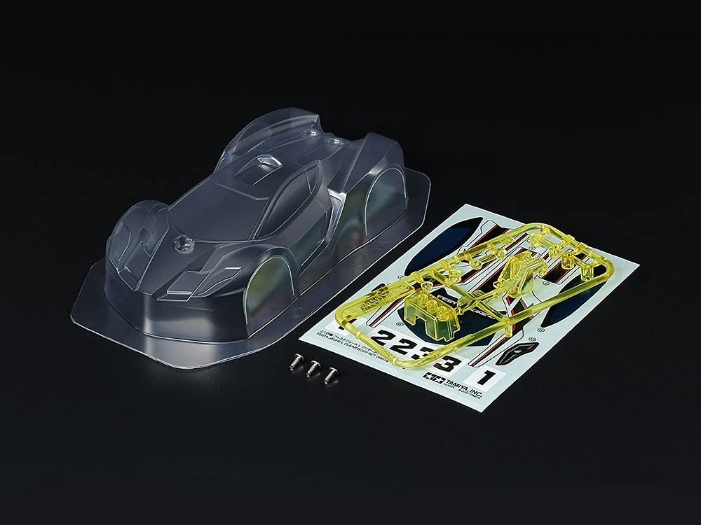 TAMIYA Mini 4Wd Festa Jaune L Clear Body Set- Japan Figure Store - #1 Bring To You The Best Japanese Goods