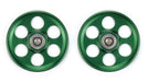 TAMIYA Mini 4Wd Hg Lightweight 19Mm Aluminum Ball-Race Rollers Ringless/ Green- Japan Figure Store - #1 Bring To You The Best Japanese Goods