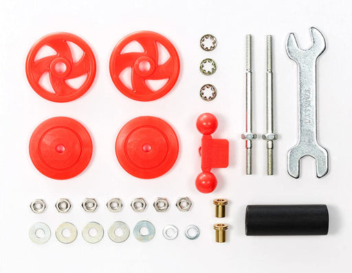 TAMIYA Mini 4Wd 95402 Large Diameter Stabilizer Head Set 17Mm Red- Japan Figure Store - #1 Bring To You The Best Japanese Goods