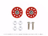 TAMIYA 95549 Mini 4Wd Lightwight 13Mm Aluminum Ball-Race Rollers Ringless/Red- Japan Figure Store - #1 Bring To You The Best Japanese Goods