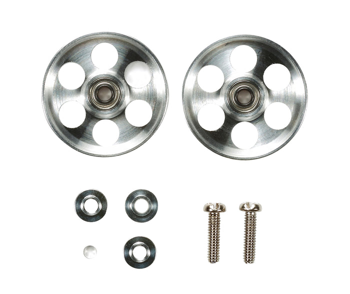 TAMIYA 95238 Mini 4Wd Hg Light Weight 19Mm Aluminum Ball-Race Rollers Ringless- Japan Figure Store - #1 Bring To You The Best Japanese Goods