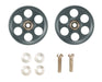 TAMIYA 95454 Mini 4Wd Hg Lightweight 19Mm Aluminum Ball-Race Rollers Ringless/Gun Metal- Japan Figure Store - #1 Bring To You The Best Japanese Goods