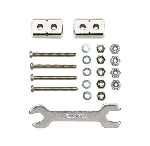 TAMIYA 95488 Mini 4Wd Mass Damper Square Short 8 X 8 X 14Mm 2Pcs Silver- Japan Figure Store - #1 Bring To You The Best Japanese Goods