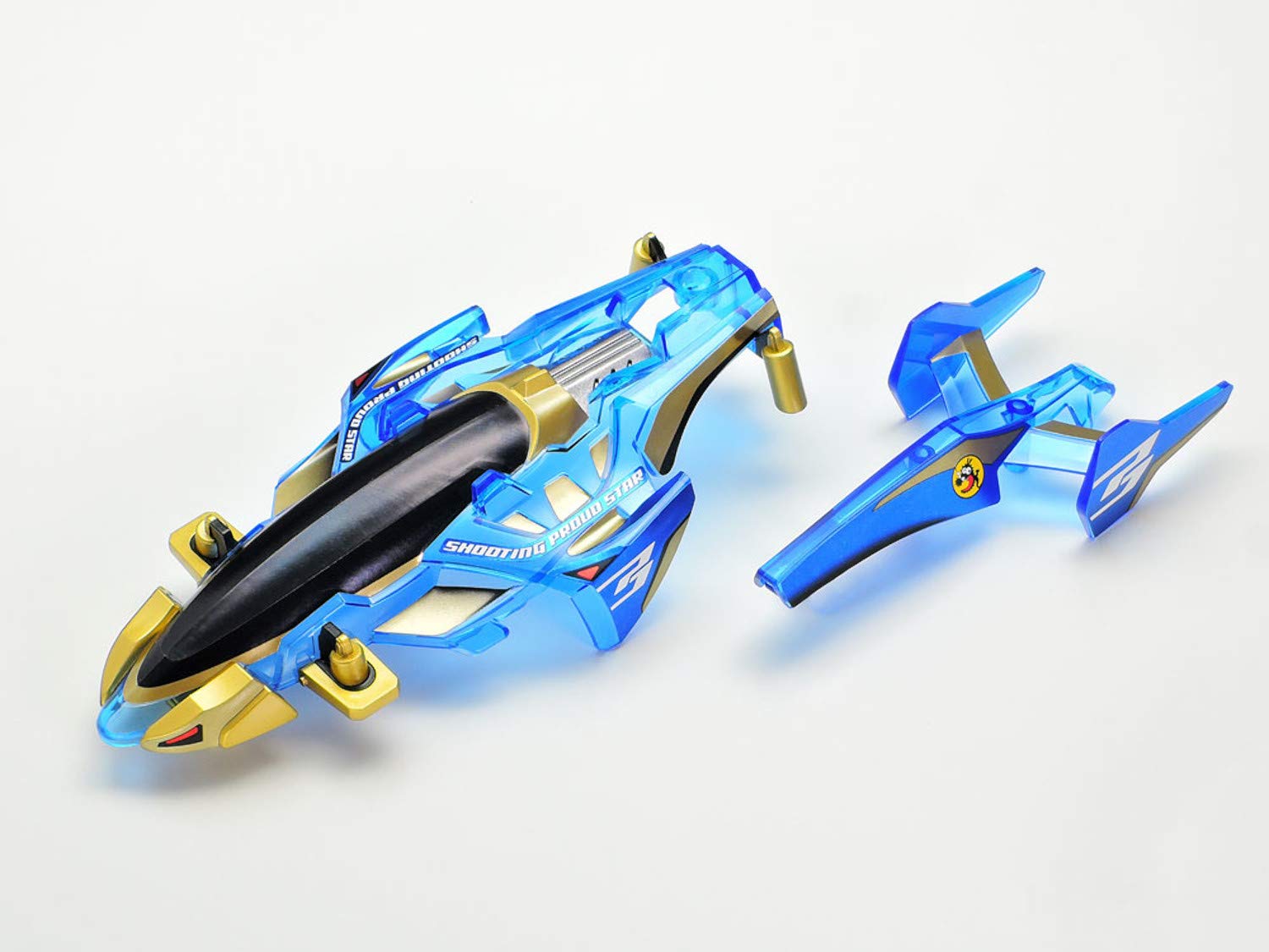 TAMIYA Mini 4Wd 1/32 Shooting Proud Star Clear Blue Special Ma Chassis- Japan Figure Store - #1 Bring To You The Best Japanese Goods