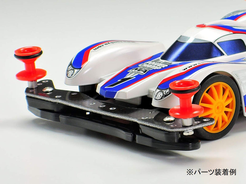 TAMIYA Mini 4Wd Low Friction Plastic Double Rollers W/ Rubber Rings Red & Blue/ 13-12Mm- Japan Figure Store - #1 Bring To You The Best Japanese Goods