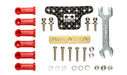 Tamiya Japan Mini 4Wd Special Project Hg Ball Bearing Mass Damper 95387 (Square/Carbon Plate)- Japan Figure Store - #1 Bring To You The Best Japanese Goods