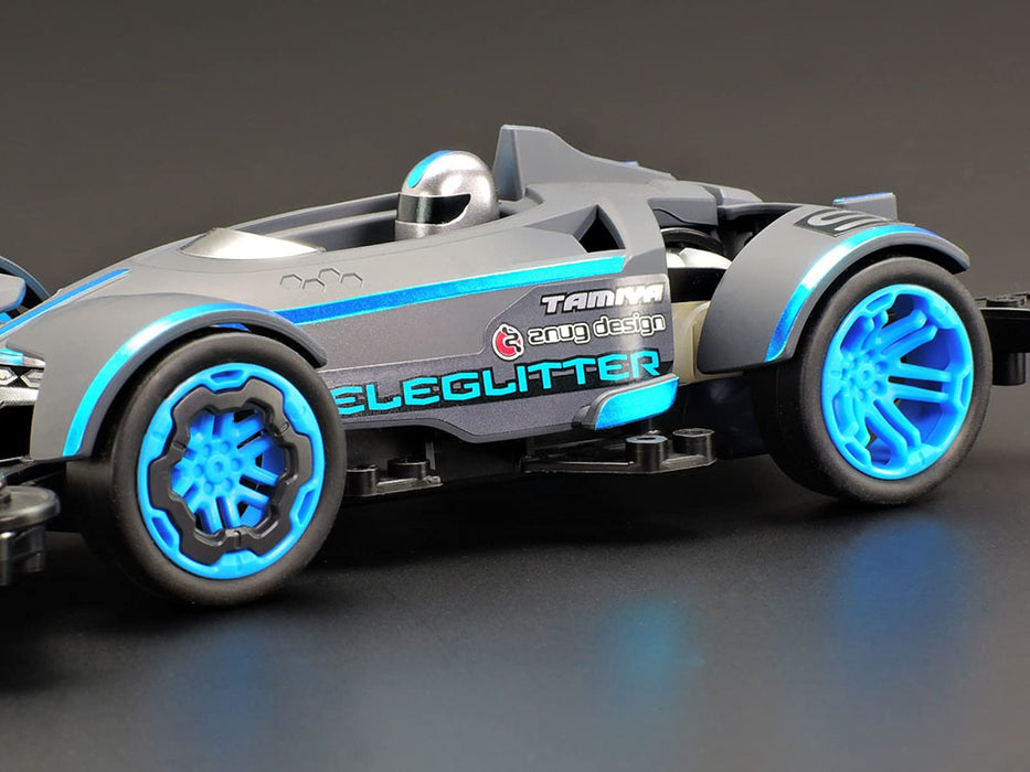 Tamiya Racer Mini 4Wd Series No.100 Ele Glitter Vz Chassis 18100- Japan Figure Store - #1 Bring To You The Best Japanese Goods